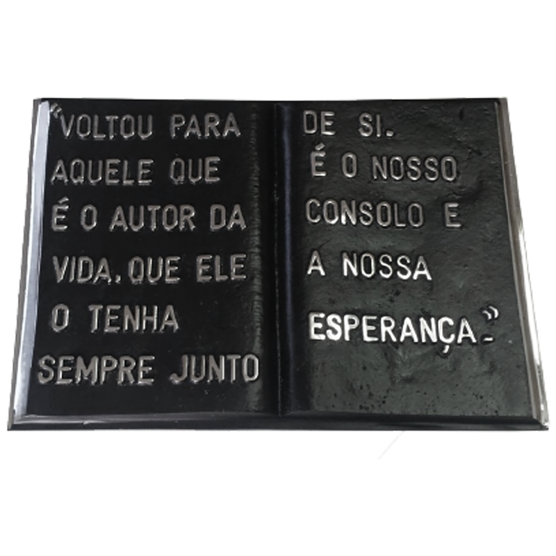 Placa de Metal - Bíblia (Ref. 16)