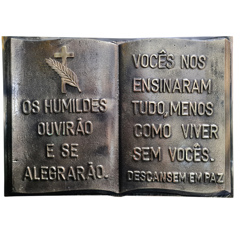 Placa de Metal - Bíblia (Ref. 19)